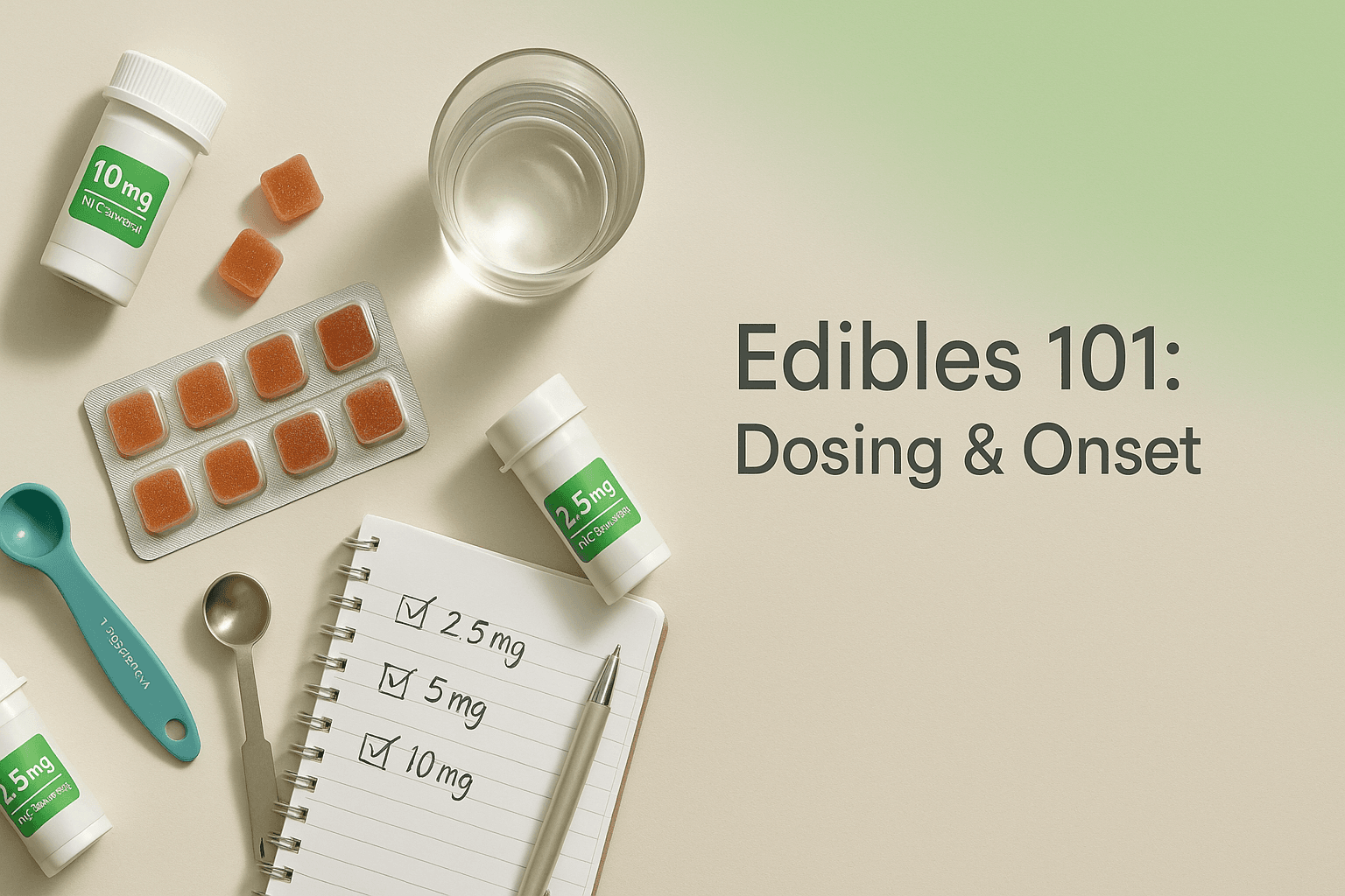 Edibles 101: Dosing, Onset & How to Avoid a Bad High